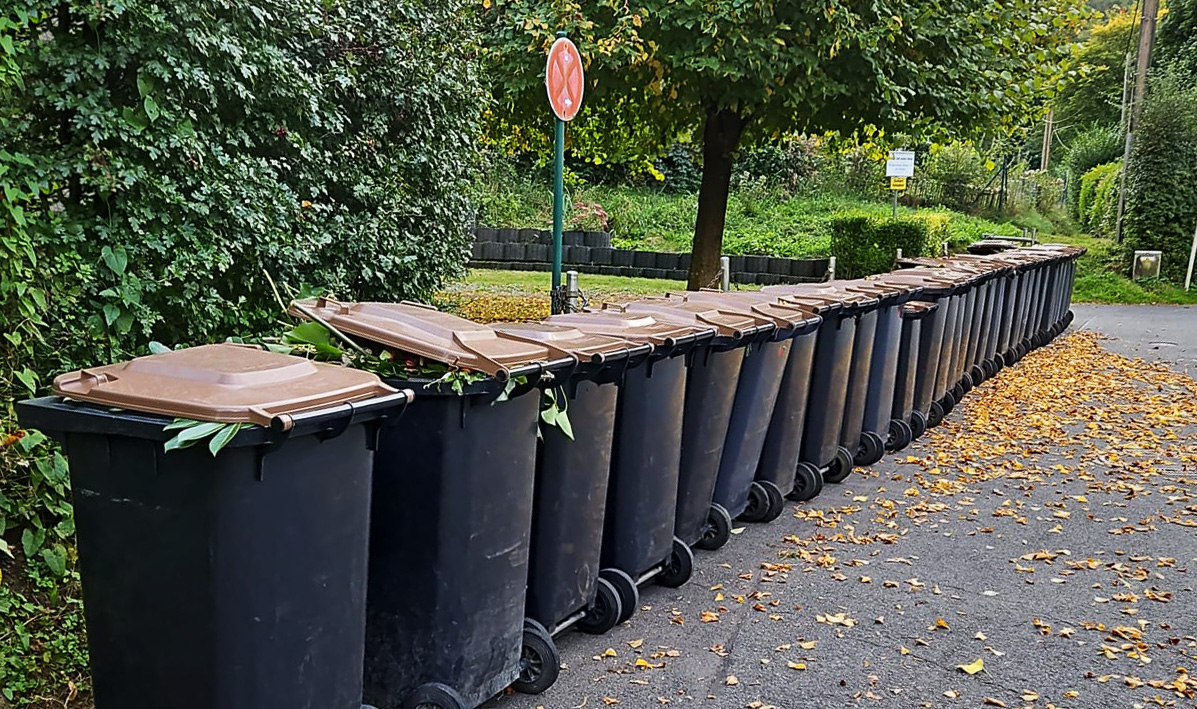 Leerung der Biotonnen